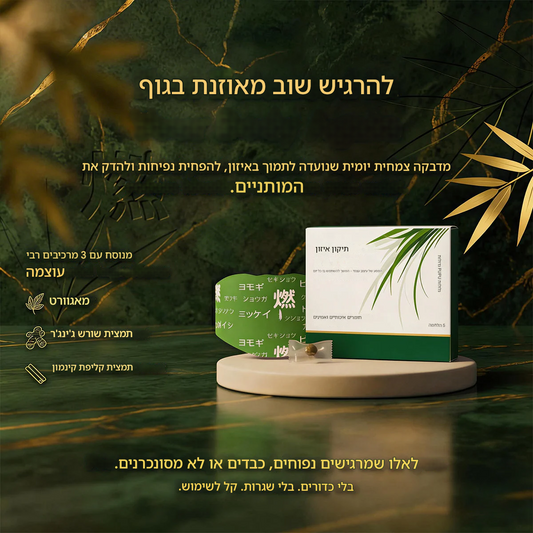 קנה אחד קבל אחד חינם 🎉 מדבקת האיזון הצמחית היפנית במחיר מיוחד